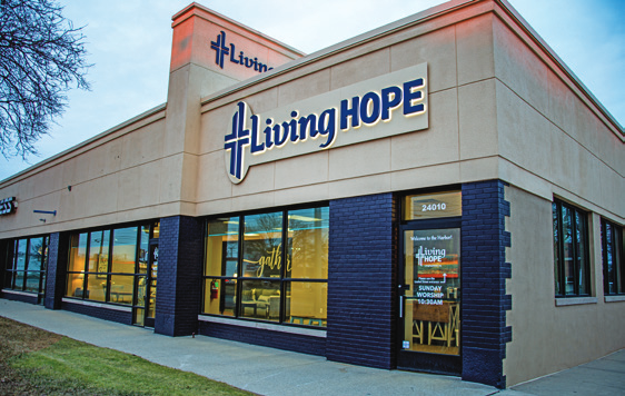 The Harbor, our building on Harper Avenue in St. Clair Shores